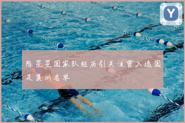 陈星星国家队经历引关注曾入选国足集训名单