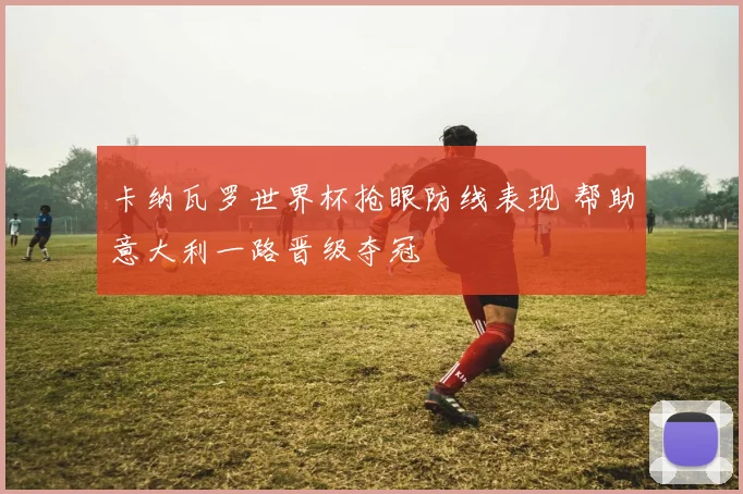 卡纳瓦罗世界杯抢眼防线表现 帮助意大利一路晋级夺冠