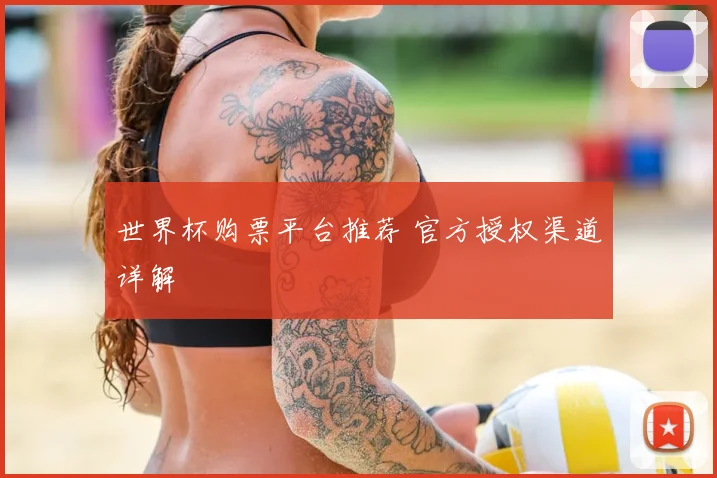 世界杯购票平台推荐 官方授权渠道详解